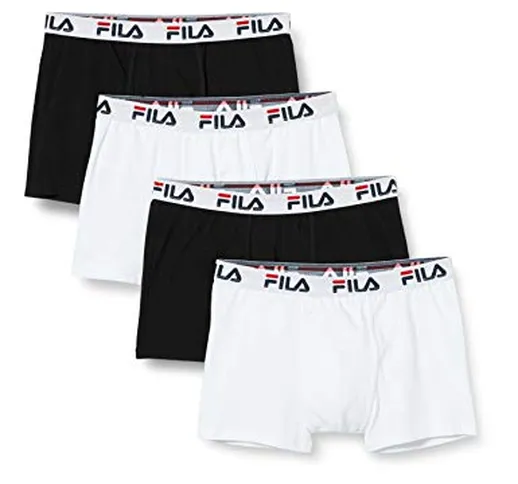 Fila Boxer FI/1BCX4/FU5016 Pantaloncino, NB, M Uomo