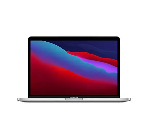 2020 Apple MacBook Pro con Chip Apple M1 (13", 8GB RAM, 512GB SSD) - Argento