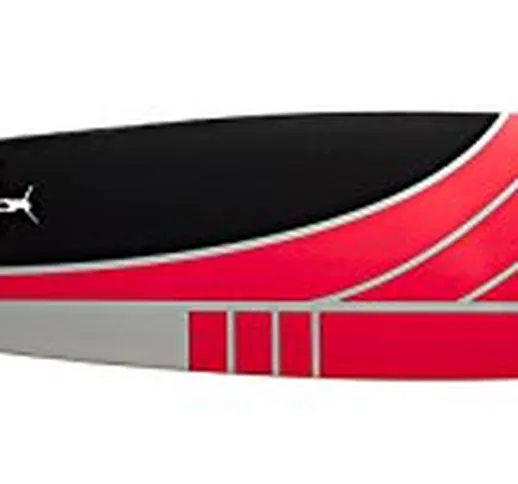 Ridge Deluxe Longboard Skateboard Pin Tail Acero, Drop Through, 115 cm, 8 stratti, ABEC7,...