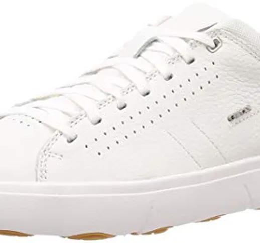 Geox U Nebula Y A, Scarpe da Ginnastica Uomo, Bianco, 42 EU