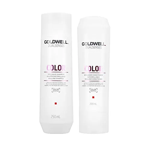 Goldwell Dualsenses - shampoo Color Brilliance da 250 ml e balsamo da 200 ml