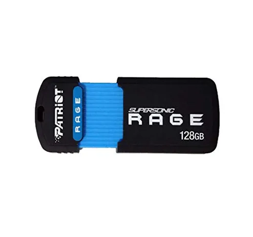 Patriot Memory Supersonic Rage 128GB Chiavetta USB 3.1 velocità fino a 180 MB/sec PEF128GS...