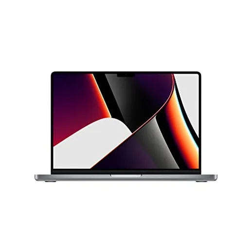 Apple 2021 MacBook Pro (14", Chip Apple M1 Pro con CPU 10-core e GPU 16‑core, 16GB RAM, 1T...