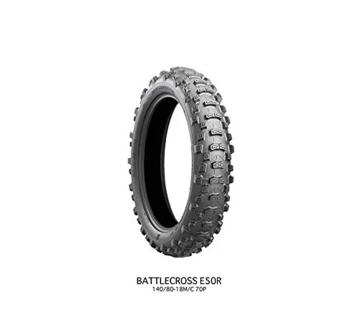 Gomme Bridgestone Battlecross e50 120 90-18 65P TT per Moto