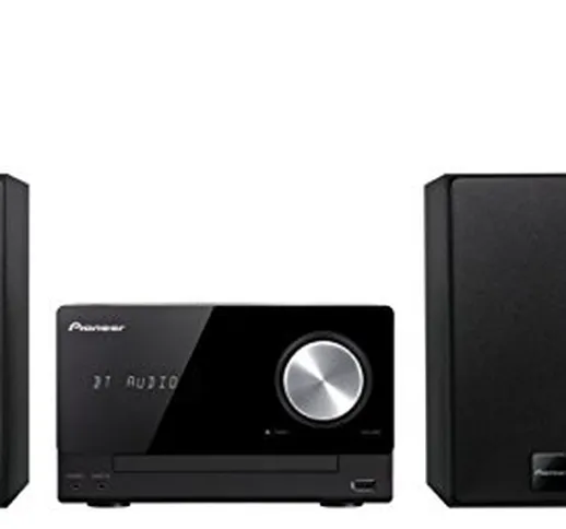 Pioneer X-CM35BT(K) Sistema Micro Hi-Fi (CD, MP3/WMA, radio FM/AM, 2 x 15 Watt di potenza...