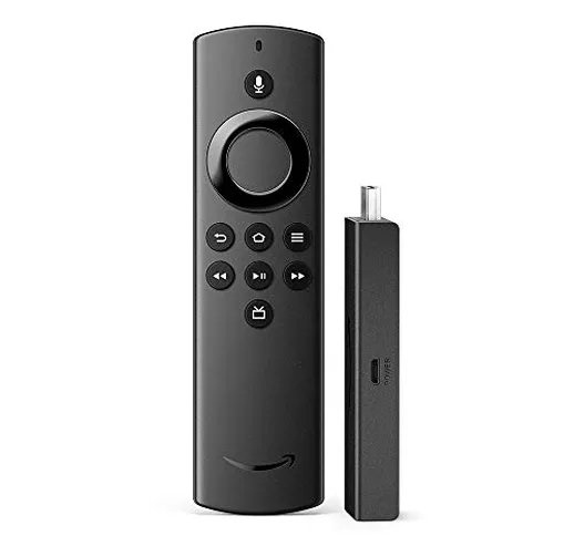 Fire TV Stick Lite con telecomando vocale Alexa | Lite (senza comandi per la TV), Streamin...