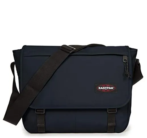 Eastpak Delegate + Borsa Messenger, 39 cm, 20 L, Blu (Cloud Navy)