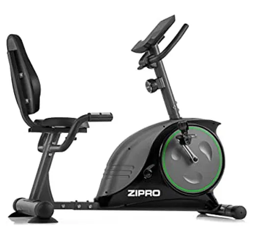 ZIPRO Cyclette da Allenamento EASY, Bici da fitness, Home Trainer, Fitness Display LCD, Se...