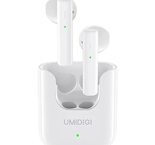 Auricolare Wireless, UMIDIGI AirBuds U Cuffie In-Ear Bluetooth 5.1 con 2 Microfoni, Cuffie...