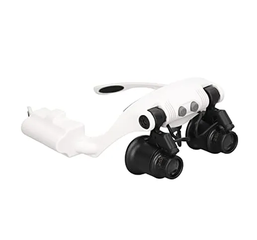 RTLR Head Loupe, binocolo Portatile con Lente per la Riparazione di Orologi