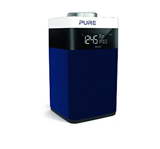 Pure Pop Midi S radio digitale portatile (DAB/DAB+, Bluetooth, LCD-Display) Navy