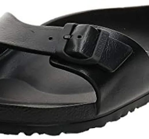 Birkenstock - Madrid Eva, Sabot Uomo, Nero (Noir), 46