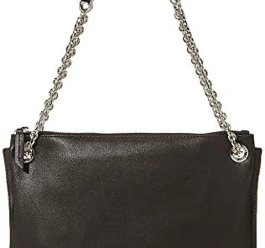 Calvin Klein Chained Conv Shoulderbag - Borse a tracolla Donna, Nero (Black), 50x19x28 cm...