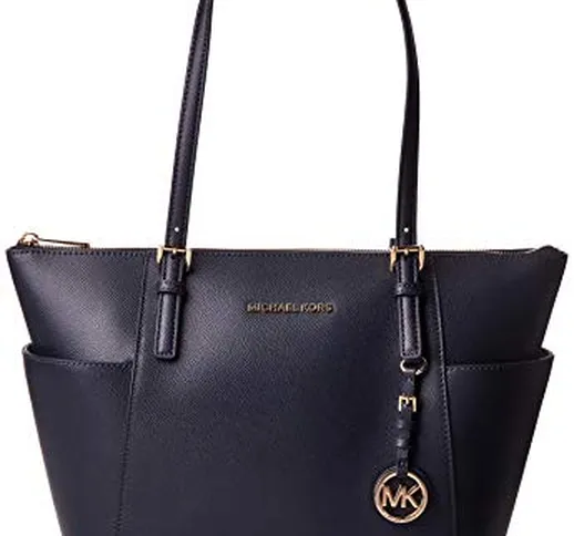 Michael Kors Jet Set Item, Borsa Tote Donna, Blu (Admiral), 11.4x25.4x38.1 centimeters (W...