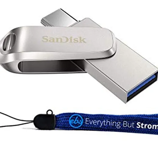 SanDisk 64GB Type-C Ultra Dual Drive Luxe USB 3.1 Flash Drive for Acer Convertible 2-in-1...