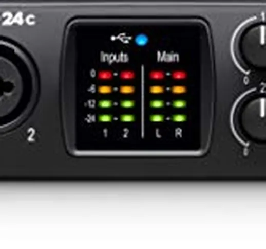 PreSonus Studio 24c Interfaccia audio 2x2, 192 kHz, compatibile USB-C