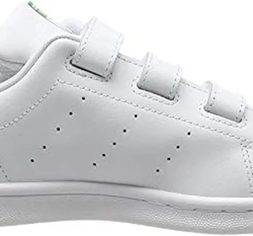 adidas Originals Stan Smith CF C - Scarpe per bambini, unisex, multicolore (Ftwr White/Ftw...