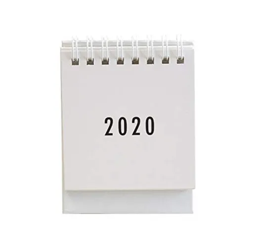 NUOBESTY 1 pz calendario da scrivania professionale 2020 calendario da tavolo creativo car...