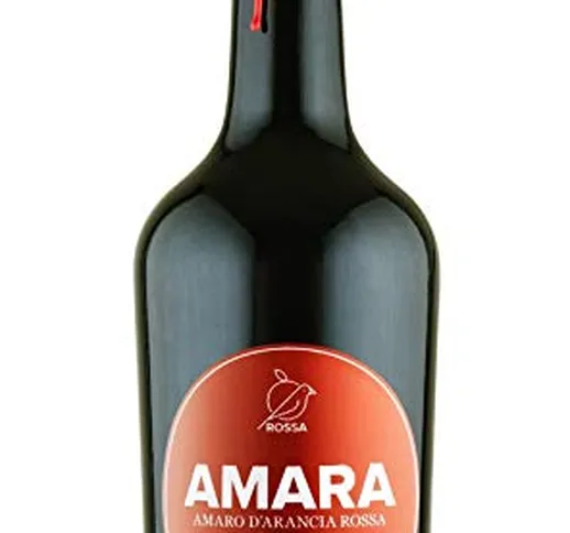 Sicilia Bedda - Amara Amaro d'Arancia Rossa Ml 250 - L'amaro Siciliano (3 Bottiglie)