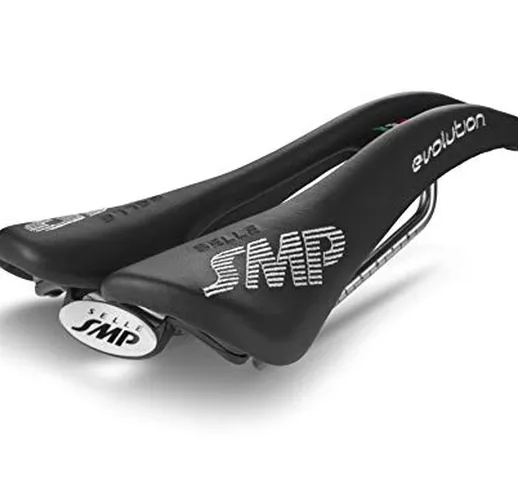 Selle SMP Evolution, Sella per Bicicletta Uomo, Nero, Taglia Unica