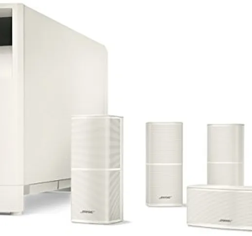 Bose® Sistema di diffusori home cinema Acoustimass® 10 Serie V, Bianco