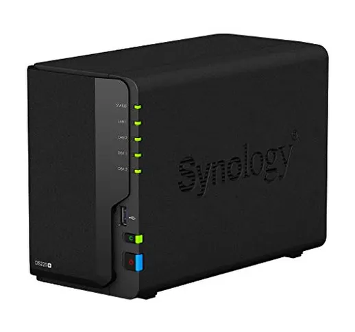 Synology DS220+ 6 GB NAS 2TB (2 x 1T) IronWolf