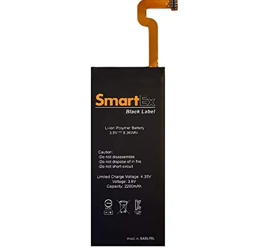 Smartex® Black Label Batteria compatibile con Huawei P8 lite Battery (HB3742A0EZC)