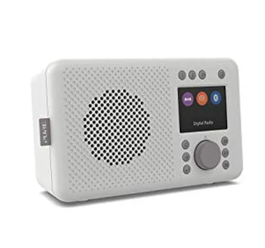 Pure Elan DAB+ - Radio DAB+ portatile con Bluetooth 5.0 (DAB/DAB+ e radio FM, display a co...