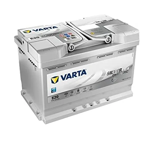 Varta Silver Dynamic AGM - Batteria Auto, 70 Ah, 12V