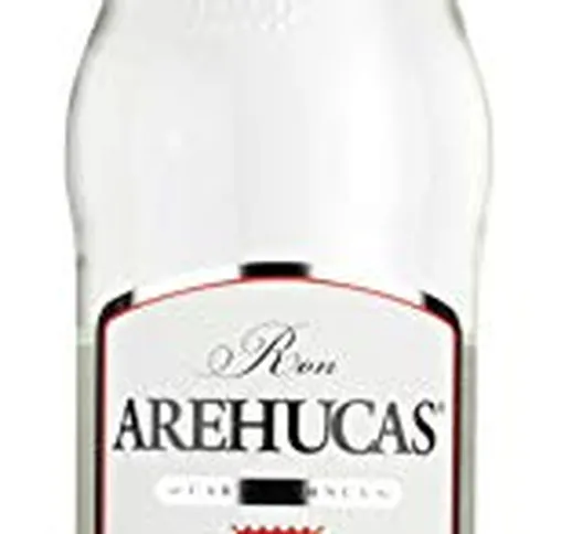 Destilerias Arehucas Carta Blanca Rum 1 Year 37,5 Cl.70-3 Paquetes de 1000 ml - Total 3000...
