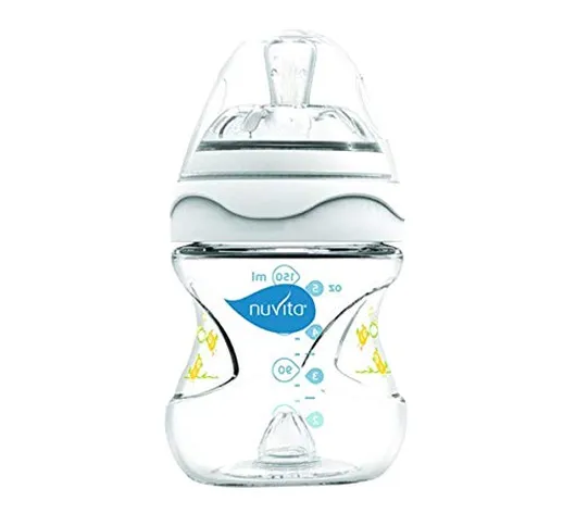 Nuvita Mimic – Biberon, BPA 0%, 150 ml, per Bambini 0 m+, 1 pezzo