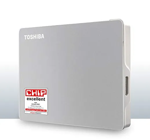 Toshiba Canvio Flex 2TB, disco rigido esterno per Mac, Windows PC, Tablet, USB 3.2, Gen 1,...