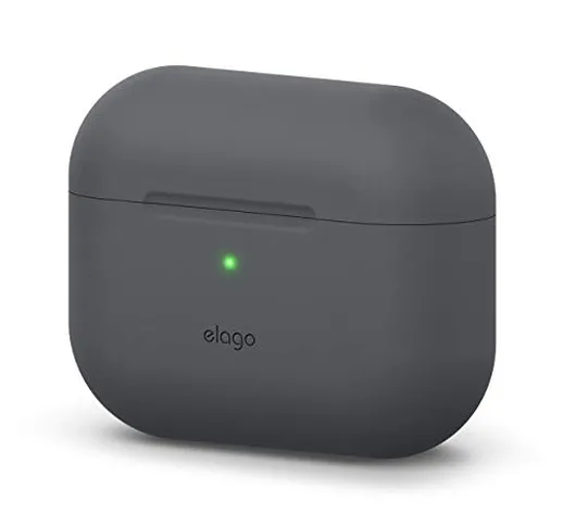 Elago Originale Custodia Silicone Compatìbile con Apple AirPods PRO (2019) - 360° Protezio...