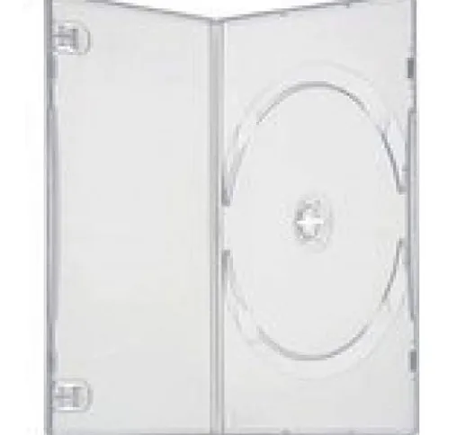 25 x singolo trasparente sottile 7 mm spine DVD/CD/BLU RAY case – Marchio Dragon Trading®