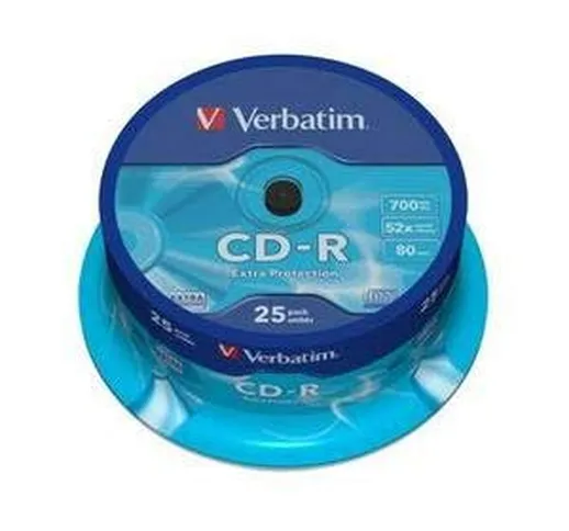 Tonerahorro® per l'uso su Verbatim CD-R 52x 700MB (Tarrina 25 unità)