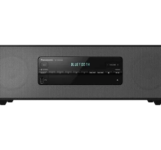 Panasonic - Sistema Micro HiFi SC-DM504EG-K, 40 Watt RMS, radio digitale DAB+, CD, radio F...