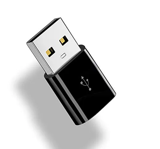 Adattatore da Micro USB Femmina a USB Maschio - Adatattore Micro USB a USB 2.0 per Ricaric...