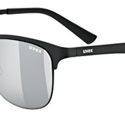 Uvex lgl 32, Occhiali Unisex-Adulto, Black/Silver, One Size