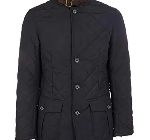Barbour Luxury Fashion Uomo BACPS1172NY71 Blu Poliestere Giacca Outerwear | Autunno-Invern...