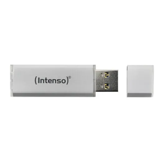 Intenso Ultra Line - Chiavetta USB da 128 GB - Pendrive USB 3.0, Argento