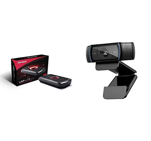 AVERMEDIA LGP Lite GL310 - All-in-One Videoregistratore di gioco, HD 1080p, USB 2.0 & Logi...