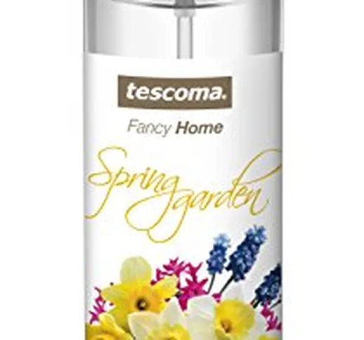Tescoma 906662 Fancy Home Spray Profumato per Tessuti, Giardino in Fiore, Bianco, 250 ml,...