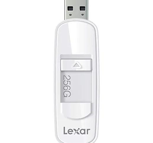 Lexar S75 256 GB USB 3.0 JumpDrive - LJDS75-256GABEU - Bianco