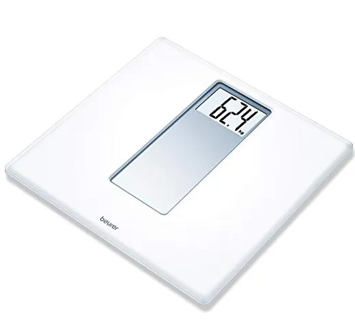 Beurer PS160 Digital Bathroom Scale Bilancia Pesapersone, Bianco