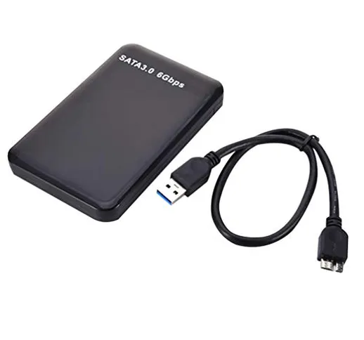 Solustre hard disk esterno portatile ad alta velocità USB 3.0 supporto 3TB Hard Disk per P...