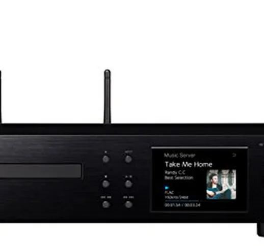Pioneer NC-50DAB(B) All-in-One Hifi System (CD, DAB+, amplificatore, convertitore D/A), Wi...