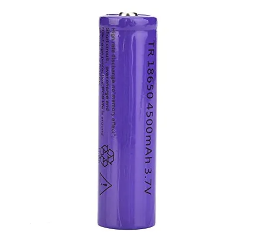 Batterie ricaricabili Batteria ricaricabile viola di grande capacità 4500mAh 3.7V