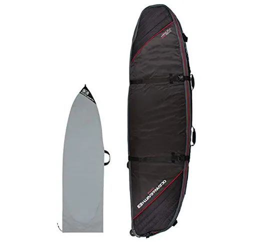 Ocean & Earth - Borsa per tavola da surf a tre ruote, Cruz V2 Fresh Foam, 7'0