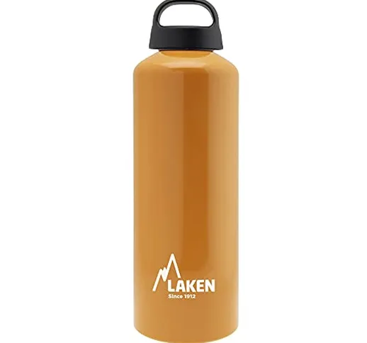 Laken Classic Borraccia di Alluminio Bottiglia d'acqua con Apertura Ampia e Tappo a Vite c...