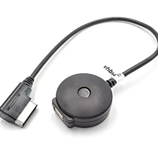 vhbw Adattatore USB Bluetooth, MMI-AMI per Auto Audi con MMI 3G-System dal 2006